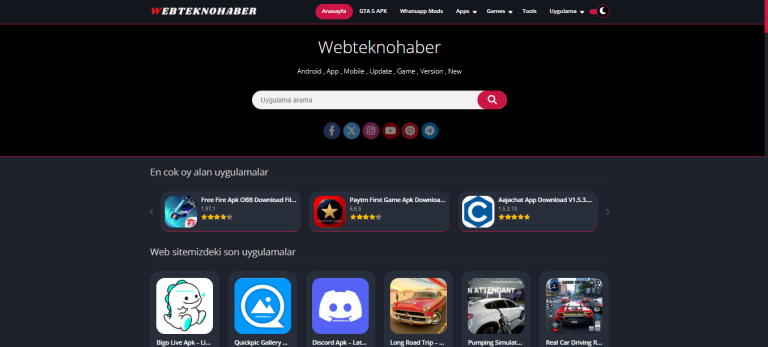 Does Webteknohaber have a mobile app