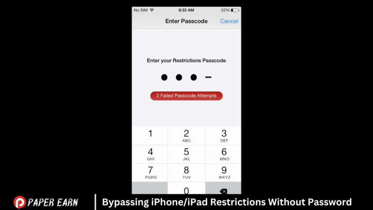 Bypassing iPhone/iPad Restrictions Without Password
